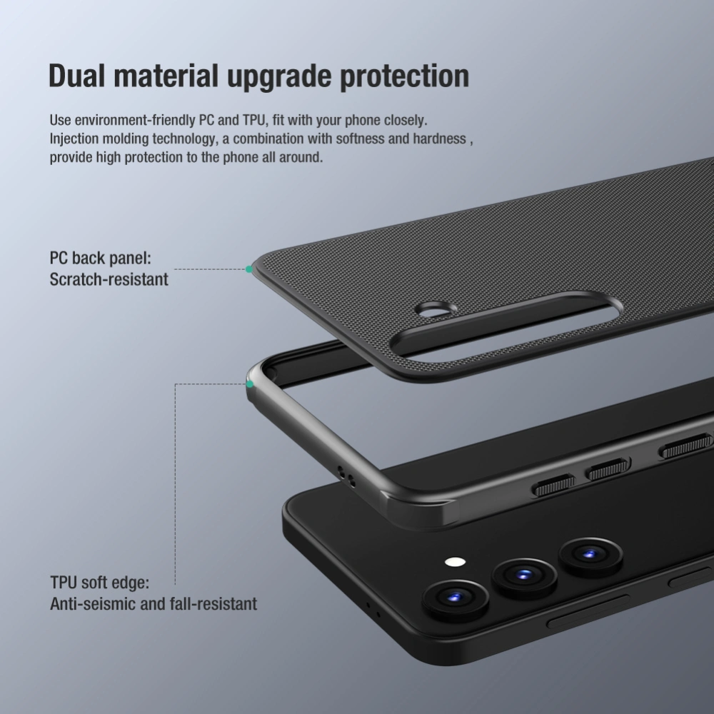 Hurtownia GSM - Etui Nillkin Super Frosted Shield Pro Samsung Galaxy S24 roșu - NLK1476 - {ean13} - Hurt