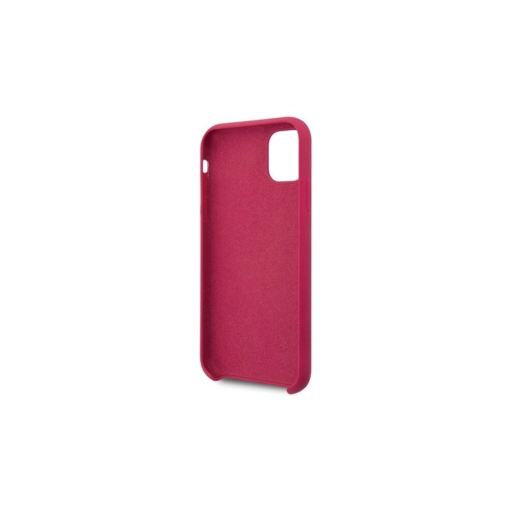 Hurtownia GSM - Etui Guess GUHCN58LSLMGRE Apple iPhone 11 Pro czerwony/burgundy hard case Silicone Vintage Gold Logo - GUE170RED - {ean13} - Hurt