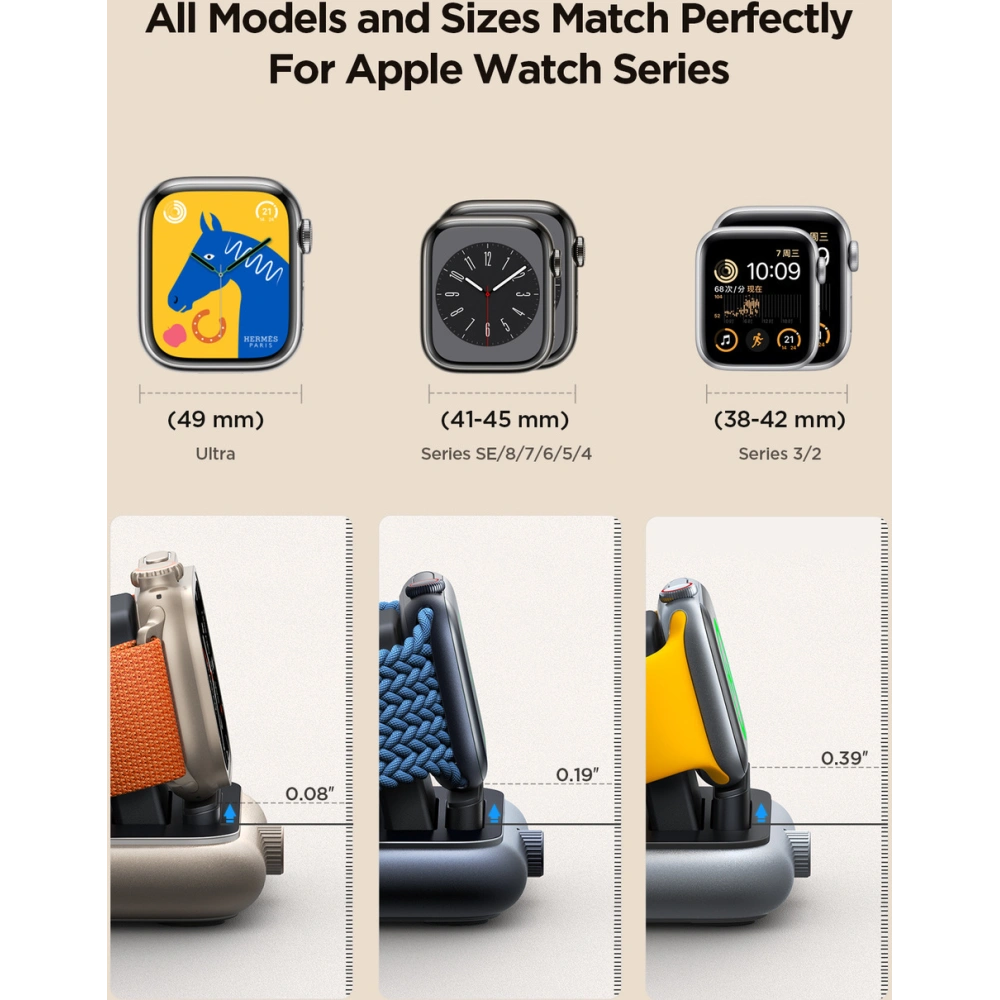 Hurtownia GSM - Încărcător wireless Joyroom JR-WQW02 pentru Samsung Galaxy Watch negru - JYR970 - {ean13} - Hurt