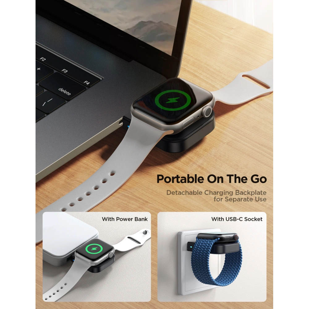 Hurtownia GSM - Vezeték nélküli töltő Joyroom JR-WQW02 Samsung Galaxy Watch fekete - JYR970 - {ean13} - Hurt