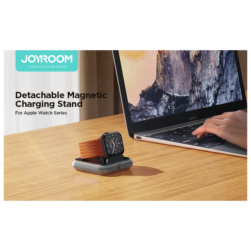Hurtownia GSM - Bezdrátová nabíječka Joyroom JR-WQW02 pro Samsung Galaxy Watch černá - JYR970 - {ean13} - Hurt