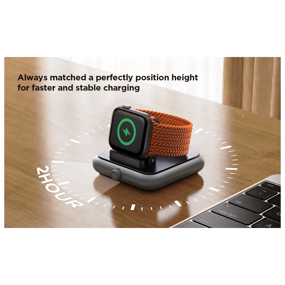 Hurtownia GSM - Bezdrátová nabíječka Joyroom JR-WQW02 pro Samsung Galaxy Watch černá - JYR970 - {ean13} - Hurt