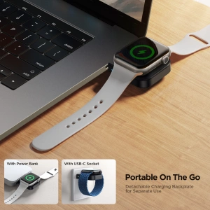 Hurtownia GSM - Vezeték nélküli töltő Joyroom JR-WQW03 Apple Watch fekete - JYR971 - {ean13} - Hurt