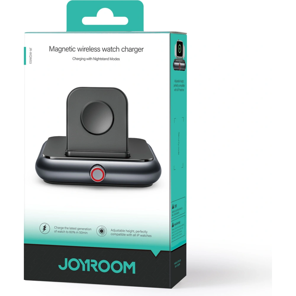 Hurtownia GSM - Vezeték nélküli töltő Joyroom JR-WQW03 Apple Watch fekete - JYR971 - {ean13} - Hurt