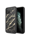 Etui Guess GUHCN58MGGBK Apple iPhone 11 Pro czarny/black hard case Glitter Marble Glass