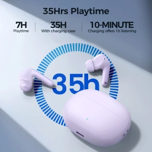 Wholesale Joyroom Funpods Series JR-FB3 TWS Bluetooth 5.3 wireless headphones purple - JYR972 - {ean13} - Hurt