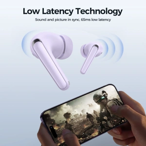 Wholesale Joyroom Funpods Series JR-FB3 TWS Bluetooth 5.3 wireless headphones purple - JYR972 - {ean13} - Hurt