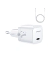 Netzteil Joyroom JR-TCF02 USB-C PD 20W + USB-C-Kabel weiß