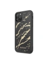 Wholesale Guess GUHCN58MGGBK iPhone 11 Pro black hard case Glitter Marble Glass - GUE171BLK - {ean13} - Hurt