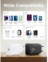 Wholesale Joyroom JR-TCF06 USB-C PD 20W wall charger + USB-C cable black - JYR974 - {ean13} - Hurt
