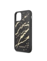 Wholesale Guess GUHCN58MGGBK iPhone 11 Pro black hard case Glitter Marble Glass - GUE171BLK - {ean13} - Hurt
