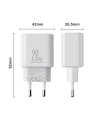 Hurtownia GSM - Ładowarka sieciowa Joyroom JR-TCF05 20W USB-A, USB-C + kabel USB-C 1m biała - JYR976 - {ean13} - Hurt