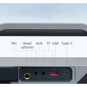 Hurtownia GSM - Vezeték nélküli karaoke hangszóró Joyroom Pies Series JR-MW03 Bluetooth 5.3 2 mikrofonnal és távirányítóval fekete színben - JYR978 - {ean13} - Hurt