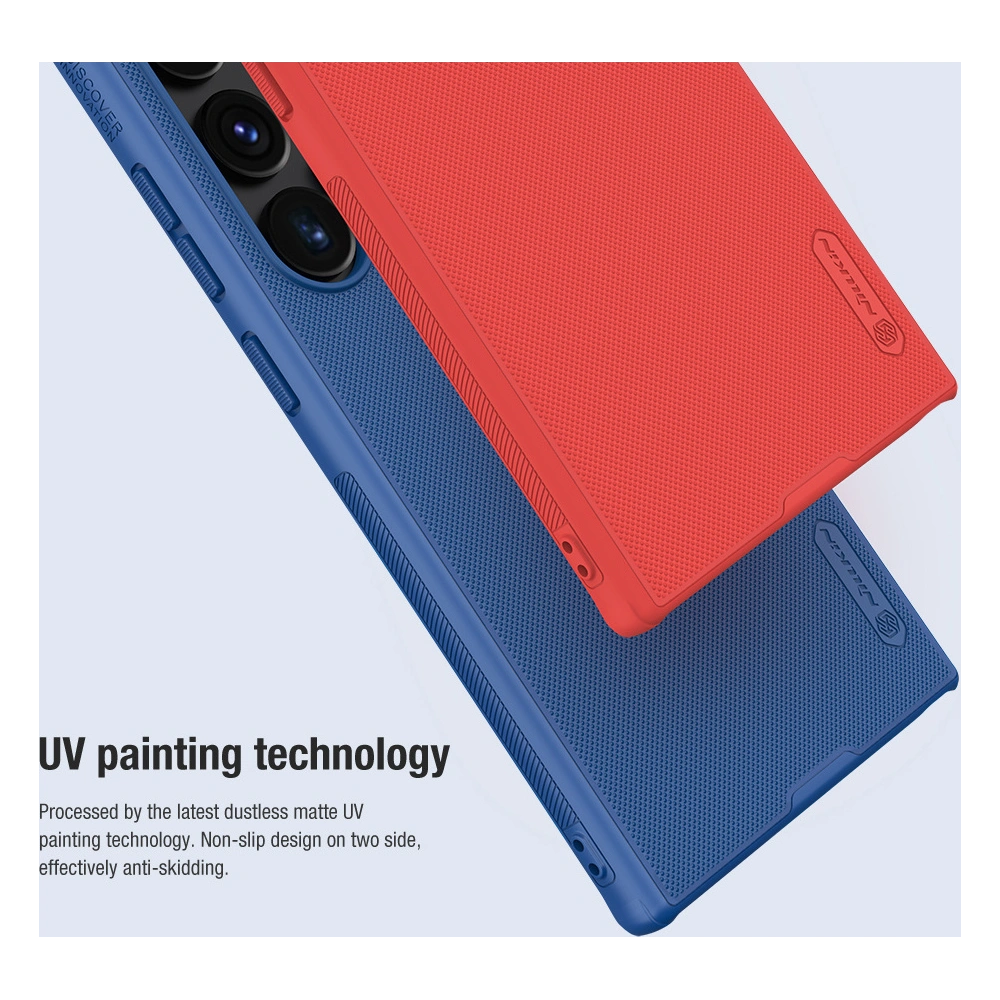 Hurtownia GSM - Etui Nillkin Super Frosted Shield Pro Samsung Galaxy S24 Ultra roșu - NLK1478 - {ean13} - Hurt