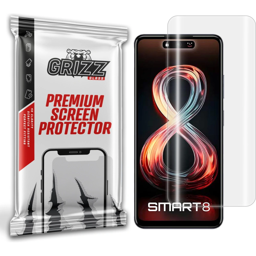 Hurtownia GSM - Folia hydrogelová GrizzGlass Hydrofilm pro Infinix Smart 8 Pro - GRZ8702 - {ean13} - Hurt