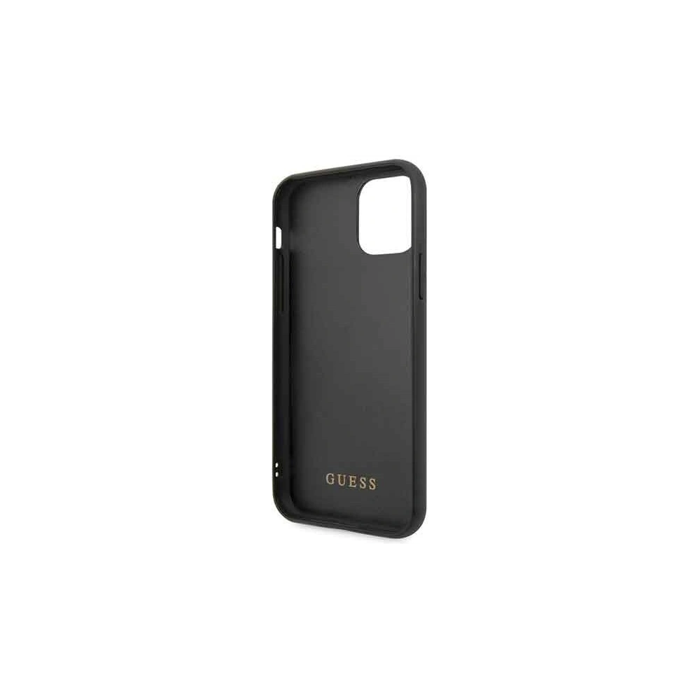 Hurtownia GSM - Etui Guess GUHCN58MGGWH Apple iPhone 11 Pro biały/white hard case Glitter Marble Glass - GUE172WHT - {ean13} - Hurt