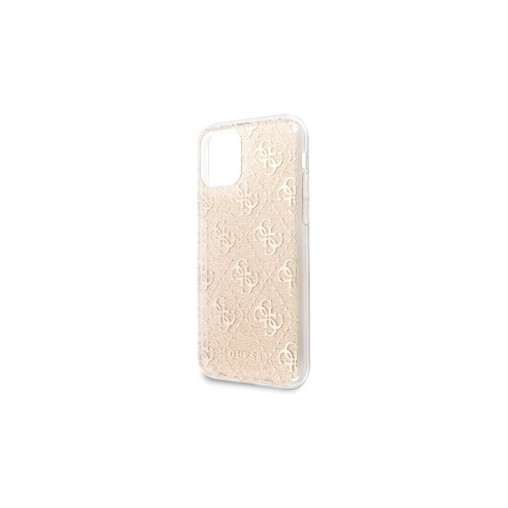 Hurtownia GSM - Etui Guess GUHCN58PCU4GLGO Apple iPhone 11 Pro zloty/gold hard case 4G Glitter - GUE173GLD - {ean13} - Hurt