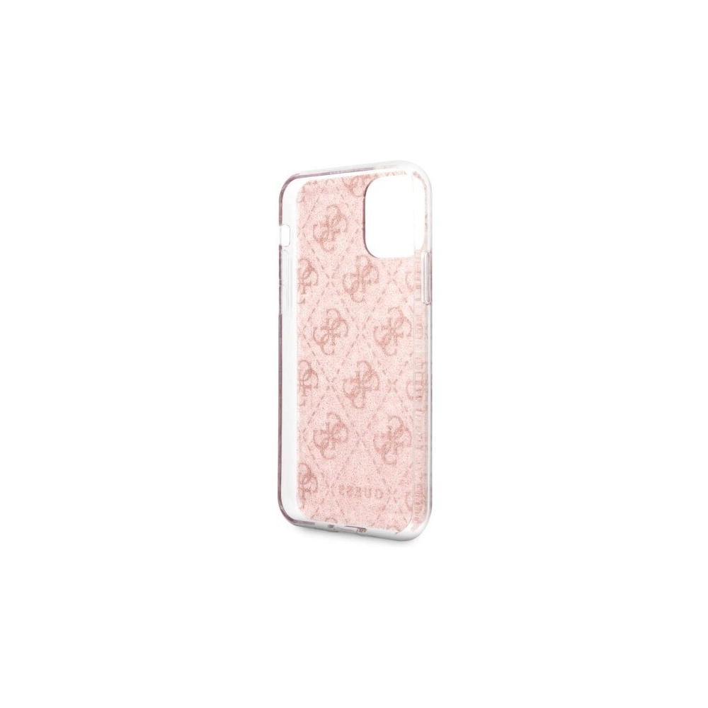 Hurtownia GSM - Etui Guess GUHCN58PCU4GLPI Apple iPhone 11 Pro różowy/pink hard case 4G Glitter - GUE174PNK - {ean13} - Hurt