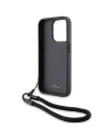 Hurtownia GSM - Etui BMW BMHCP15L23RMRLK Apple iPhone 15 Pro hardcase Signature Leather Wordmark Cord černý/black - BMW622 - {ean13} - Hurt