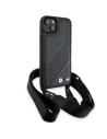Hurtownia GSM - Etui BMW BMHCP15M23PSCCK Apple iPhone 15 Plus / 14 Plus hardcase M Edition Carbon Stripe & Strap negru/black - BMW623 - {ean13} - Hurt