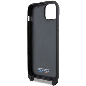Hurtownia GSM - Etui BMW BMHCP15M23PSCCK Apple iPhone 15 Plus / 14 Plus hardcase M Edition Carbon Stripe & Strap czarny/black - BMW623 - {ean13} - Hurt
