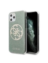 Hurtownia GSM - Etui Guess GUHCN58PCUGLKA Apple iPhone 11 Pro khaki hard case 4G Circle Glitter - GUE175KHA - {ean13} - Hurt