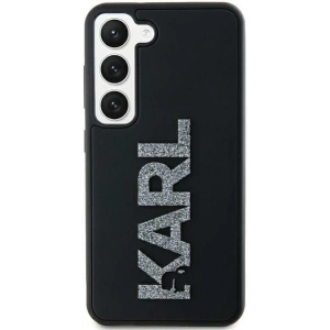 Wholesale Karl Lagerfeld KLHCS23L3DMBKCK Samsung Galaxy S23 Ultra hardcase 3D Rubber Glitter Logo black - KLD1895 - {ean13} - Hurt