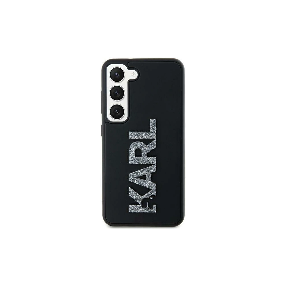 Hurtownia GSM - Etui Karl Lagerfeld KLHCS23L3DMBKCK Samsung Galaxy S23 Ultra hardcase 3D Rubber Glitter Logo negru/black - KLD1895 - {ean13} - Hurt