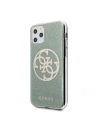 Hurtownia GSM - Etui Guess GUHCN58PCUGLKA Apple iPhone 11 Pro khaki hard case 4G Circle Glitter - GUE175KHA - {ean13} - Hurt