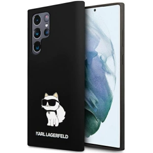 Hurtownia GSM - Etui Karl Lagerfeld KLHCS24LSNCHBCK Samsung Galaxy S24 Ultra hardcase Silicone Choupette czarny/black - KLD1898 - {ean13} - Hurt