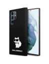 Etui Karl Lagerfeld KLHCS24LSNCHBCK Samsung Galaxy S24 Ultra hardcase Silicone Choupette negru/black