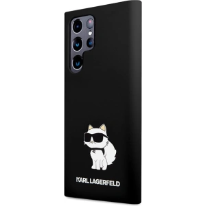 Hurtownia GSM - Etui Karl Lagerfeld KLHCS24LSNCHBCK Samsung Galaxy S24 Ultra hardcase Silicone Choupette czarny/black - KLD1898 - {ean13} - Hurt