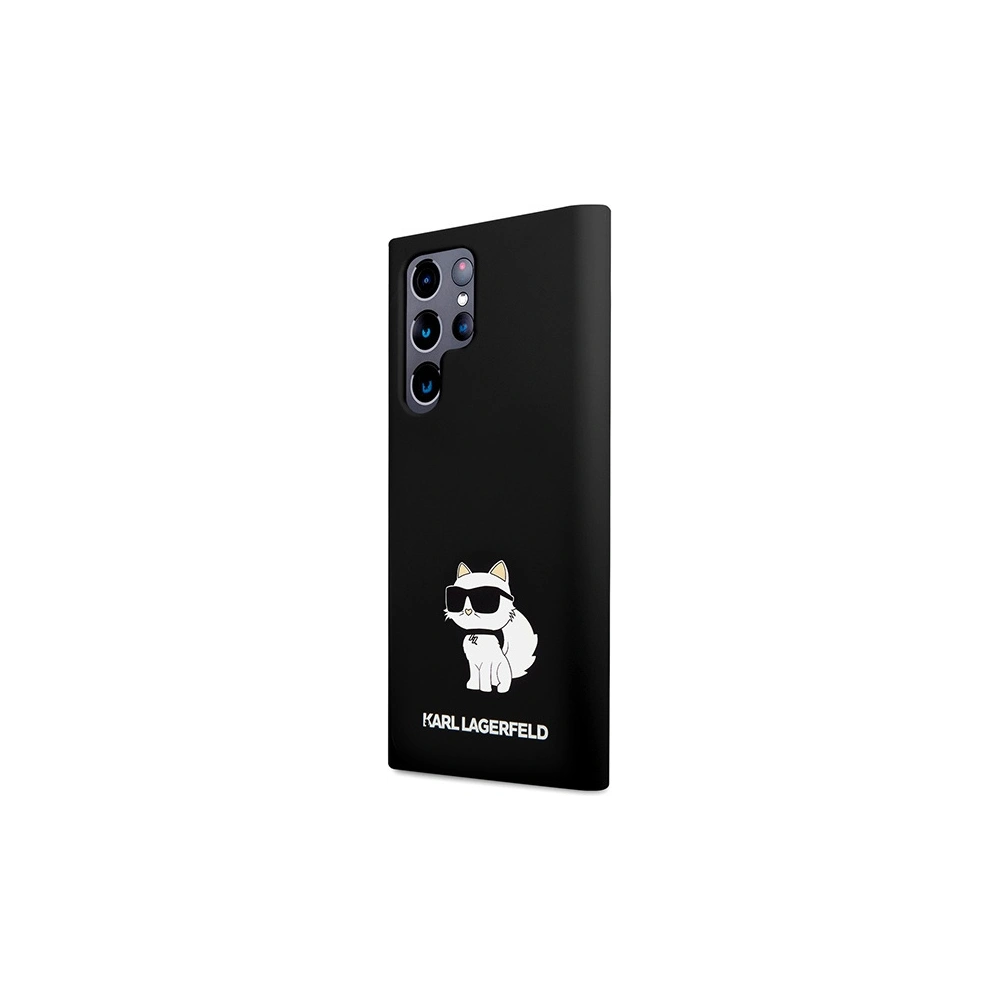 Hurtownia GSM - Etui Karl Lagerfeld KLHCS24LSNCHBCK Samsung Galaxy S24 Ultra kemény tok Szilikon Choupette fekete/black - KLD1898 - {ean13} - Hurt