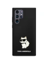 Hurtownia GSM - Etui Karl Lagerfeld KLHCS24LSNCHBCK Samsung Galaxy S24 Ultra kemény tok Szilikon Choupette fekete/black - KLD1898 - {ean13} - Hurt