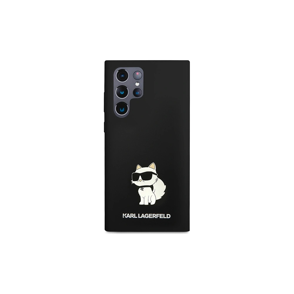 Hurtownia GSM - Etui Karl Lagerfeld KLHCS24LSNCHBCK Samsung Galaxy S24 Ultra hardcase Silicone Choupette negru/black - KLD1898 - {ean13} - Hurt