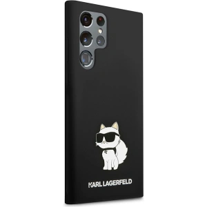 Hurtownia GSM - Etui Karl Lagerfeld KLHCS24LSNCHBCK Samsung Galaxy S24 Ultra hardcase Silicone Choupette czarny/black - KLD1898 - {ean13} - Hurt