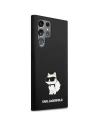 Hurtownia GSM - Etui Karl Lagerfeld KLHCS24LSNCHBCK Samsung Galaxy S24 Ultra kemény tok Szilikon Choupette fekete/black - KLD1898 - {ean13} - Hurt