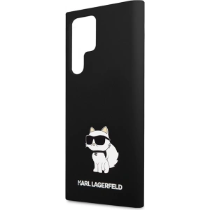 Hurtownia GSM - Etui Karl Lagerfeld KLHCS24LSNCHBCK Samsung Galaxy S24 Ultra hardcase Silicone Choupette czarny/black - KLD1898 - {ean13} - Hurt