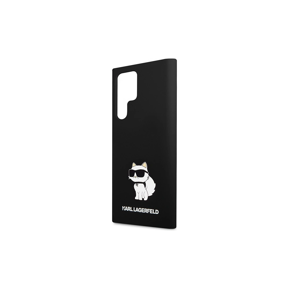 Hurtownia GSM - Etui Karl Lagerfeld KLHCS24LSNCHBCK Samsung Galaxy S24 Ultra kemény tok Szilikon Choupette fekete/black - KLD1898 - {ean13} - Hurt