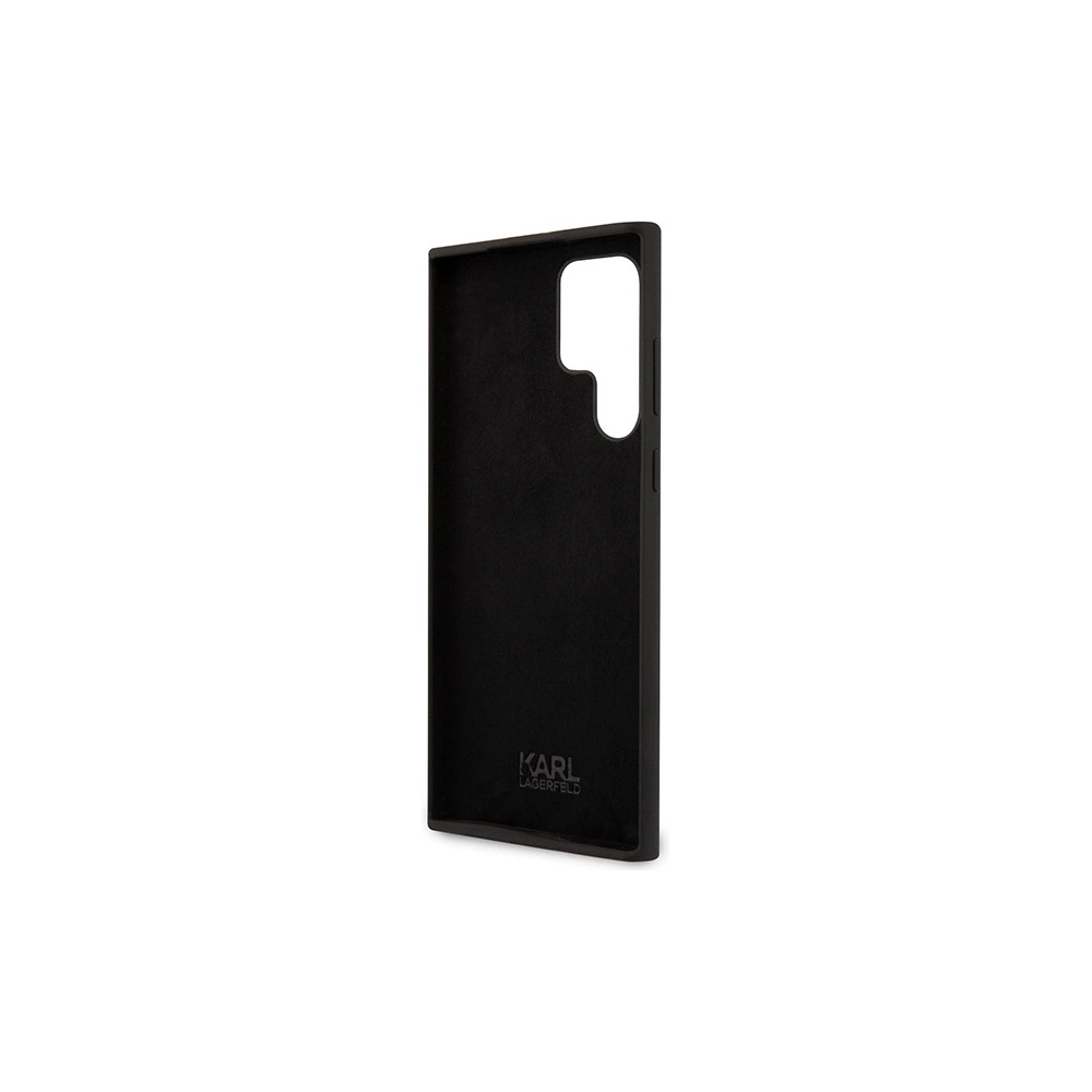 Hurtownia GSM - Etui Karl Lagerfeld KLHCS24LSNCHBCK Samsung Galaxy S24 Ultra kemény tok Szilikon Choupette fekete/black - KLD1898 - {ean13} - Hurt