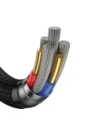 Kabel USAMS U85 US-SJ646 2xUSB-C/USB-A/Micro-USB/ Lightning 6w1 2m 100W PD Fast Charge fioletowy Kabel USAMS U85 US-SJ646 2xUSB-C/USB-A/Micro-USB/ Lightning 6w1 2m 100W PD Fast Charge fioletowy