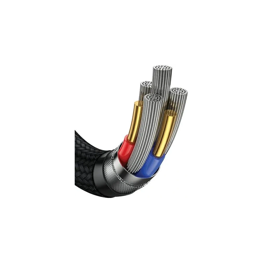 Kabel USAMS U85 US-SJ646 2xUSB-C/USB-A/Micro-USB/ Lightning 6w1 2m 100W PD Fast Charge fioletowy Kabel USAMS U85 US-SJ646 2xUSB-C/USB-A/Micro-USB/ Lightning 6w1 2m 100W PD Fast Charge fioletowy