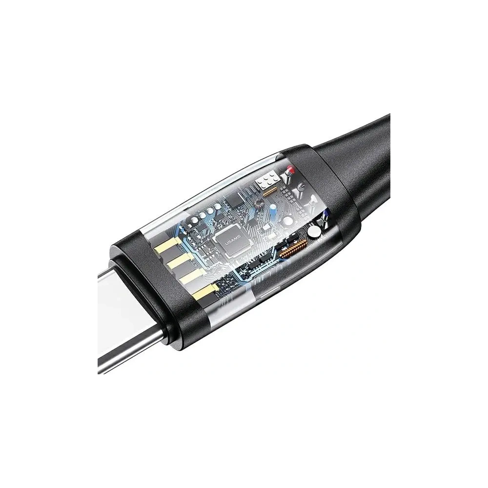 Kabel USAMS U85 US-SJ646 2xUSB-C/USB-A/Micro-USB/ Lightning 6w1 2m 100W PD Fast Charge fioletowy Kabel USAMS U85 US-SJ646 2xUSB-C/USB-A/Micro-USB/ Lightning 6w1 2m 100W PD Fast Charge fioletowy