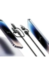 Kabel USAMS U85 US-SJ646 2xUSB-C/USB-A/Micro-USB/ Lightning 6w1 2m 100W PD Fast Charge fioletowy Kabel USAMS U85 US-SJ646 2xUSB-C/USB-A/Micro-USB/ Lightning 6w1 2m 100W PD Fast Charge fioletowy