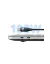 Kabel USAMS U85 US-SJ654 USB-A / 2xUSB-C 1,2m 100W PD Fast Charge czarny