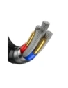 Kabel USAMS U85 US-SJ654 USB-A / 2xUSB-C 1,2m 100W PD Fast Charge czarny