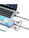 USAMS Kabel U85 2xUSB-C / USB-A 2m 100W PD Fast Charge czarny