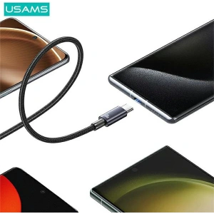 Hurtownia GSM - Kabel USAMS US-SJ679 USB-C / Lightning 30W 0,25m Fast Charging stalowy/tarnish - USA1082 - {ean13} - Hurt
