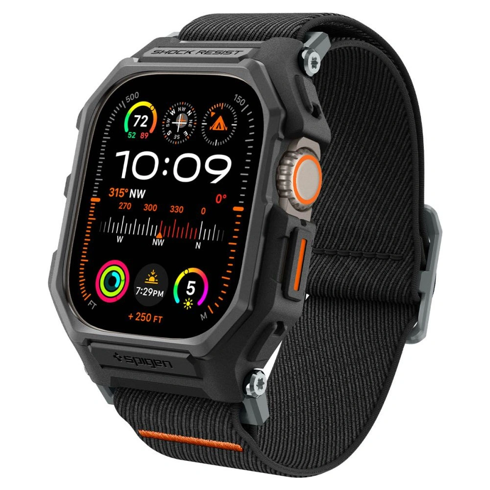 Hurtownia GSM - Etui Spigen Lite Fit Pro Apple Watch Ultra 1/2 49mm Negru Mat - SPN3355 - {ean13} - Hurt