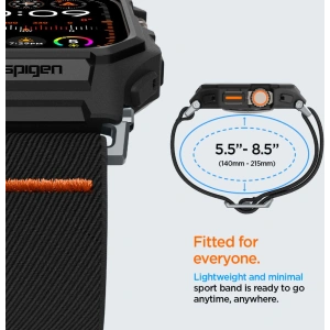 Hurtownia GSM - Etui Spigen Lite Fit Pro Apple Watch Ultra 1/2 49mm Matt Fekete - SPN3355 - {ean13} - Hurt